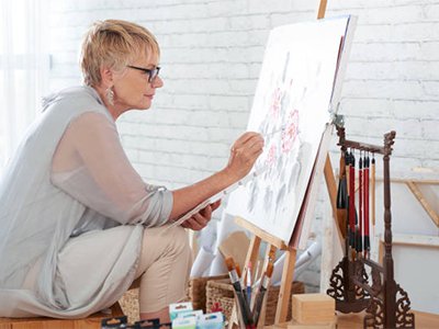 Arts for Older Adults: Abstract Painting for All - WEBINAR — The Chattery