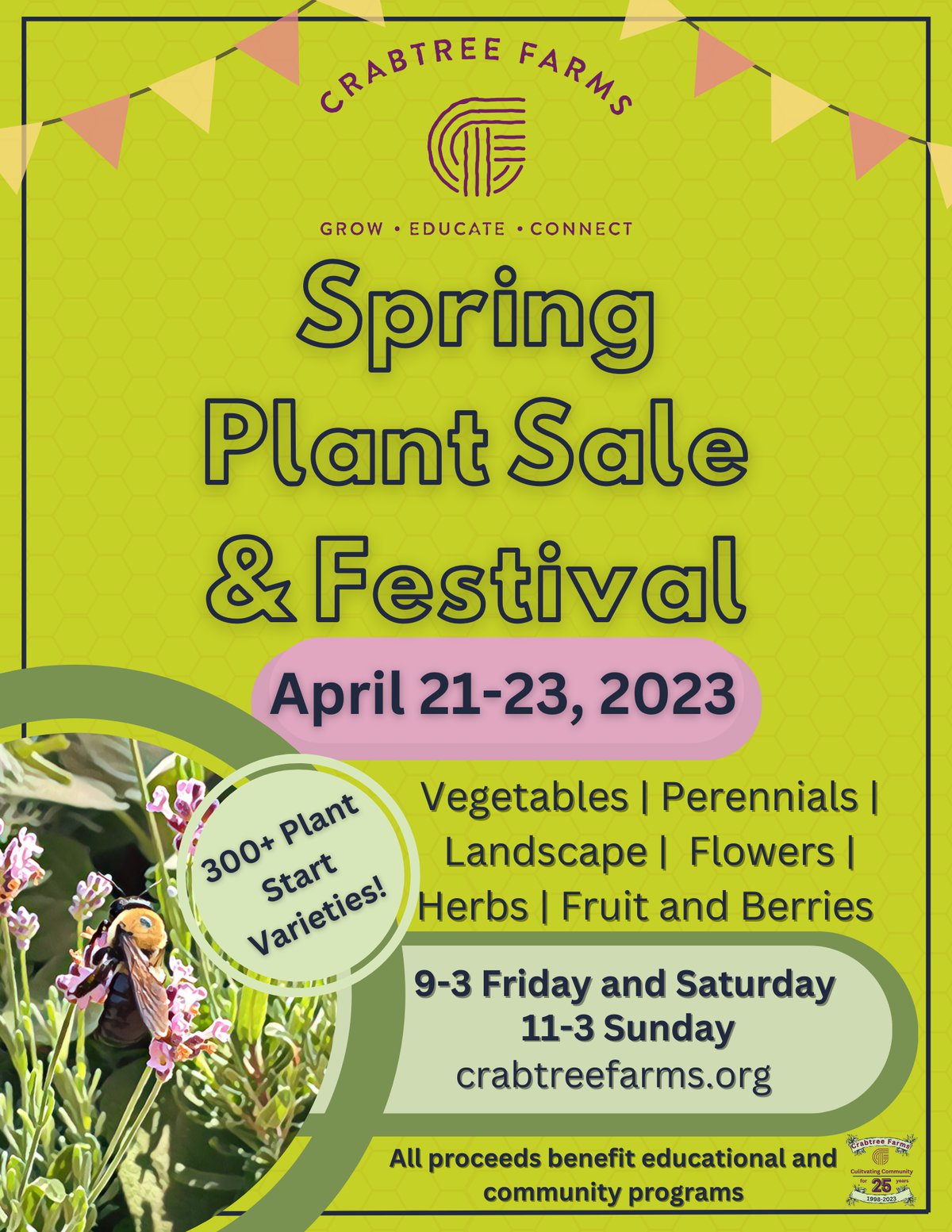 Crabtree Farms Hosts Annual Spring Plant Sale And Festival This Weekend ...