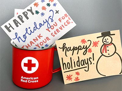 Christmas Greetings to You in Red Cross Service