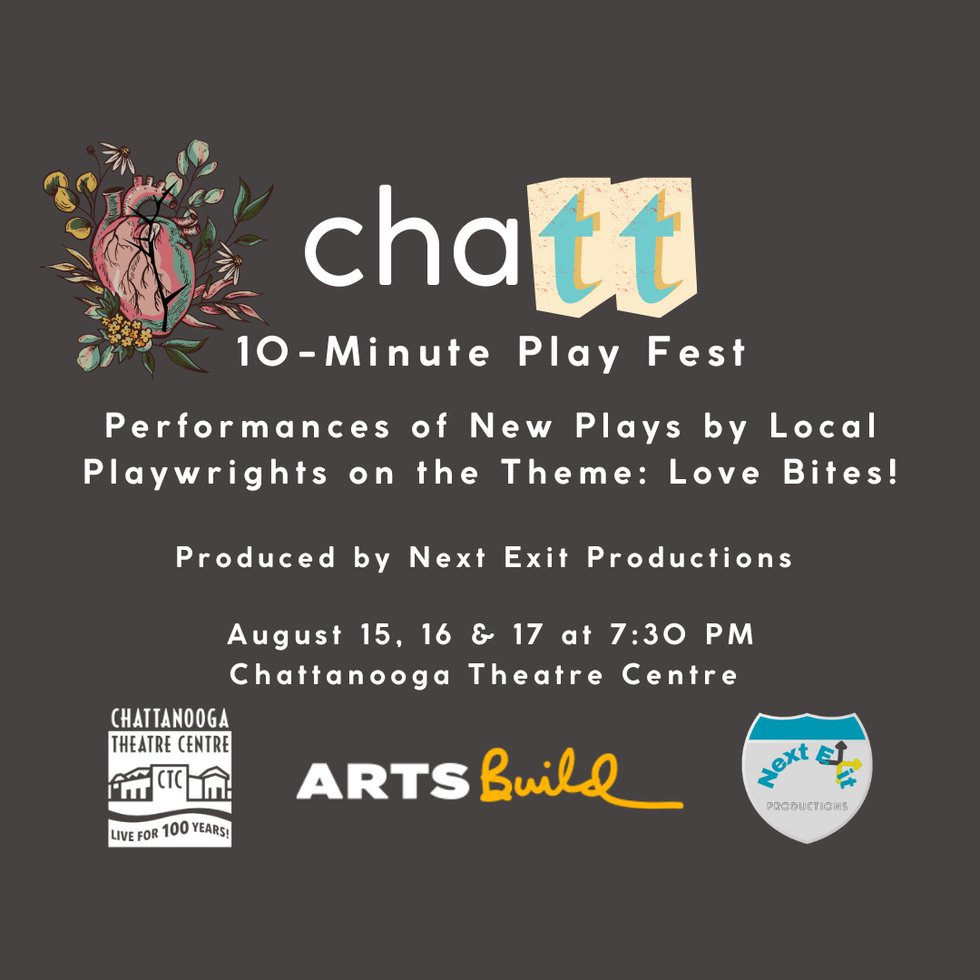 Chatt 10-Minute Play Fest Event &amp; Time (Instagram Post) - 1