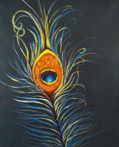 Painting Workshop: Peacock Feather - The Pulse » Chattanooga's Weekly ...